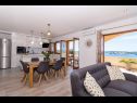 Apartments Tom - panoramic sea view: A1(6) Trogir - Riviera Trogir  - Apartment - A1(6): living room