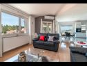 Apartments Vera - with nice view: A2-prvi kat (6), A1-prizemlje(4), A3-potkrovlje(6) Trogir - Riviera Trogir  - Apartment - A3-potkrovlje(6): living room