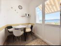 Apartments Mihaela - sea view : A1(5+1), A2(4), SA3(2) Trogir - Riviera Trogir  - Apartment - A2(4): dining room