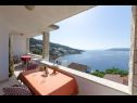 Apartments Ante - perfect sea view: A1(2+2), A2(2+2) Vinisce - Riviera Trogir  - Apartment - A1(2+2): terrace