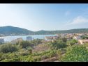 Apartments Kosta - 70m from sea : A1(2+1), A2(4+2) Vinisce - Riviera Trogir  - view