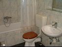 Apartments Tonka - 10 m from beach A1(2), A2(2+2), A3(3), A4(2), A5(2+2), A6(3) Vinisce - Riviera Trogir  - Apartment - A5(2+2): bathroom with toilet