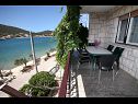 Apartments Mar - 10m from the sea: A1(5+1), A2(6) Vinisce - Riviera Trogir  - Apartment - A2(6): terrace
