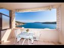 Apartments Ivan - Apartments with Panoramic Sea view: A1(2+2), A2(2+1) Vinisce - Riviera Trogir  - Studio apartment - A2(2+1): terrace
