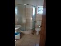 Apartments Slaven - 50 m from beach: A1(4+2), A2(2+1), A3(4+1) Vinisce - Riviera Trogir  - Apartment - A3(4+1): bathroom with toilet