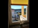 Apartments Antonija - jacuzzi and fitness SA1(2), A2(2+2), SA3(2+1), A4(2+2) Vinisce - Riviera Trogir  - Apartment - A4(2+2): view