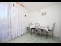 Apartments Nada - 100 m from beach: A1 Lijevi(2), A2 Desni (2), SA4 Mali(2) Kali - Island Ugljan  - Apartment - A1 Lijevi(2): dining room