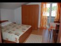 Apartments Sea view - cosy & in center: SA1(2), A2(2+1), A3(2+1) Kukljica - Island Ugljan  - Studio apartment - SA1(2): bedroom