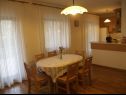 Apartments Zlatko - 100m from the sea A1(4), A2(4), A3(4) Muline - Island Ugljan  - Apartment - A1(4): dining room