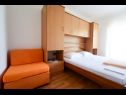 Apartments Zlatko - 100m from the sea A1(4), A2(4), A3(4) Muline - Island Ugljan  - Apartment - A2(4): bedroom