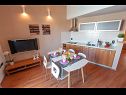 Apartments Ivan - great location: A1(2+1), A2(2+2) Poljana - Island Ugljan  - Apartment - A2(2+2): kitchen and dining room