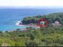 Apartments Igi - in the beach camp: A1 Porat (6+2) Susica - Island Ugljan  - vegetation (house and surroundings)
