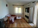 Apartments Igi - 15m from the sea: A1 Porat (6+2) Susica - Island Ugljan  - Apartment - A1 Porat (6+2): living room