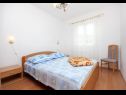 Apartments Roki - 10 m from beach: A1(6+2) Veliki, A2(2+2) Mali Cove Rogacic (Vis) - Island Vis  - Croatia - Apartment - A1(6+2) Veliki: bedroom