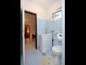 Apartments Roki - 10 m from beach: A1(6+2) Veliki, A2(2+2) Mali Cove Rogacic (Vis) - Island Vis  - Croatia - Apartment - A1(6+2) Veliki: bathroom with toilet