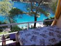 Holiday home Dob - 5m from the sea: H(4) Cove Stoncica (Vis) - Island Vis  - Croatia - H(4): terrace