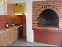 Apartments Mato - free barbecue: A1(2), A2(2+2), SA3(3), A4(2+2) Vis - Island Vis  - summer kitchen