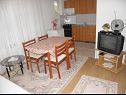 Apartments Zvone - 100 m from sea: A1(4+1), A2(4+1) Bibinje - Zadar riviera  - Apartment - A1(4+1): dining room