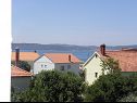 Apartments Zvone - 100 m from sea: A1(4+1), A2(4+1) Bibinje - Zadar riviera  - Apartment - A1(4+1): sea view