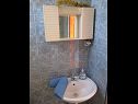 Apartments Sor - on the beach: SA1(2+1), A1(4+1), A2(2+3), A3(2+3) Bibinje - Zadar riviera  - Apartment - A3(2+3): bathroom with toilet