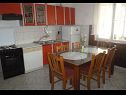 Apartments SUNNY - 10 m from sea A1 - Suncani apartman(6) Bibinje - Zadar riviera  - Apartment - A1 - Suncani apartman(6): kitchen and dining room