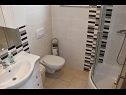Apartments Ivan C A1(4+1), A2(4+1), A4(4+1), A3(4+1) Bibinje - Zadar riviera  - Apartment - A2(4+1): bathroom with toilet