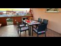 Apartments Julija - big terrace and grill A1 Asy(4) Bibinje - Zadar riviera  - Apartment - A1 Asy(4): terrace