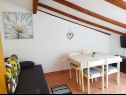 Apartments and rooms Aleksandra - 10 m from sea: A1 lijevi(2+2), A2 desni(2+2), A3(4+1), A4(2+2), R7(2), A5(4), A6(4+1) Bibinje - Zadar riviera  - Apartment - A2 desni(2+2): dining room