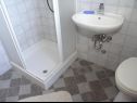 Apartments Ana- next to the sea A1(2+2), A2(2+3), A3(2+2), A4(2+3) Bibinje - Zadar riviera  - Apartment - A1(2+2): bathroom with toilet