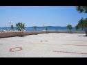 Apartments Sor - on the beach: SA1(2+1), A1(4+1), A2(2+3), A3(2+3) Bibinje - Zadar riviera  - parking (house and surroundings)