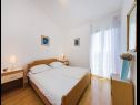 Apartments Mare - with parking : A1 prizemlje(4+1), A2 kat(4+1) Bibinje - Zadar riviera  - Apartment - A2 kat(4+1): bedroom