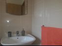 Apartments Fuzu - 50 m from sea: A2(2+1), SA3(2) Bibinje - Zadar riviera  - bathroom with toilet