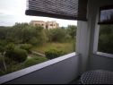 Apartments Fuzu - 50 m from sea: A2(2+1), SA3(2) Bibinje - Zadar riviera  - Studio apartment - SA3(2): terrace