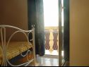 Apartments More - 600 m from beach: A2(2+3), SA3(2+1), SA4(2+2) Bibinje - Zadar riviera  - Studio apartment - SA4(2+2): bedroom