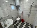  Jenny - 300m to the beach: A1(6), SA2(2), SA3(2), A4(4+2) Gornji Karin - Zadar riviera  - Studio apartment - SA3(2): bathroom with toilet