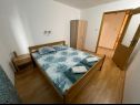  Jenny - 300m to the beach: A1(6), SA2(2), SA3(2), A4(4+2) Gornji Karin - Zadar riviera  - Apartment - A4(4+2): bedroom