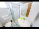 Apartments Ivanac - close to the beach A1 (6+2), A2 (2+2), A3 (2+2) Ljubac - Zadar riviera  - Apartment - A2 (2+2): bathroom with toilet