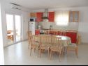 Apartments Ivo - 0,5 km from sandy beach: A1(2+2), A2(6+2), A3(6+2) Ljubac - Zadar riviera  - Apartment - A3(6+2): kitchen and dining room
