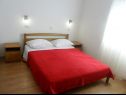 Apartments Ivo - 0,5 km from sandy beach: A1(2+2), A2(6+2), A3(6+2) Ljubac - Zadar riviera  - Apartment - A3(6+2): bedroom