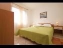 Apartments Ljilja - 10m from the sea with parking: A2(2+2), A3(2+2), A4(12) Nin - Zadar riviera  - Apartment - A2(2+2): bedroom