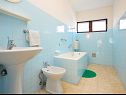 Apartments Mirko - 100m from the sea: A2(9) Nin - Zadar riviera  - Apartment - A2(9): bathroom with toilet