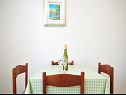 Apartments Mirko - 100m from the sea: A2(9) Nin - Zadar riviera  - Apartment - A2(9): dining room