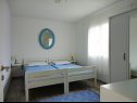 Apartments Petar - 30 m from sandy beach: A1(6+1), A2(4), SA3(2) Nin - Zadar riviera  - Apartment - A2(4): bedroom