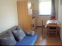 Apartments Ivan - 300 m from sea: A3(2), A4(2), SA5(2), A6(2) Nin - Zadar riviera  - Apartment - A4(2): living room