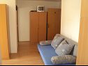 Apartments Ivan - 300 m from sea: A3(2), A4(2+2), SA5(2), A6(2) Nin - Zadar riviera  - Apartment - A4(2+2): living room