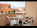 Apartments Ivan - 300 m from sea: A3(2), A4(2), SA5(2), A6(2) Nin - Zadar riviera  - Apartment - A6(2): balcony