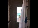 Apartments Petar - 30 m from sandy beach: A1(6+1), A2(4), SA3(2) Nin - Zadar riviera  - Apartment - A1(6+1): bathroom with toilet