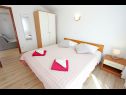 Apartments Nika - nice garden: A1(2), A2(4+1), A3(6), A4(2) Nin - Zadar riviera  - Apartment - A4(2): bedroom