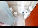 Apartments Nika - nice garden: A1(2), A2(4+1), A3(6), A4(2) Nin - Zadar riviera  - Apartment - A4(2): bathroom with toilet