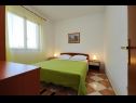 Apartments Ljilja - 10m from the sea with parking: A2(2+2), A3(2+2), A4(12) Nin - Zadar riviera  - Apartment - A3(2+2): bedroom